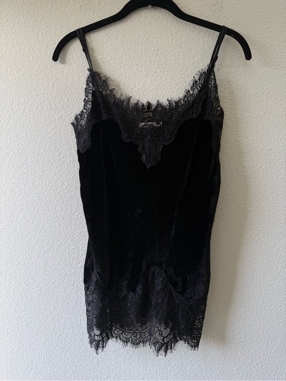 Gold Hawk Black Lace Cami